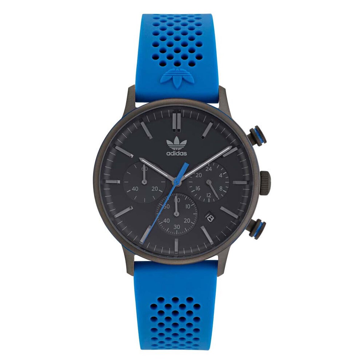 Adidas Originals Style Code One AOSY22015 Horloge - Siliconen - Blauw - Ø 40 mm