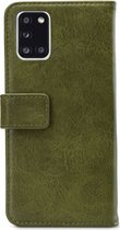 Mobilize Elite Gelly Wallet Telefoonhoesje geschikt voor Samsung Galaxy A31 Hoesje Bookcase - Groen