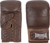 Lonsdale Vintage Bag Gloves Leren Bokszakwanten Bruin L-XL