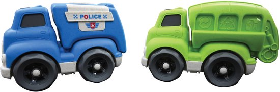 Glijdende auto's - set vrachtvoertuigen 18*11*13cm (2 pieces)