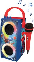 Spiderman Draagbare Bluetooth lichtluid Speaker met microfoon