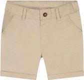 Prénatal peuter short - Jongens - Light Beige Grey - Maat 86