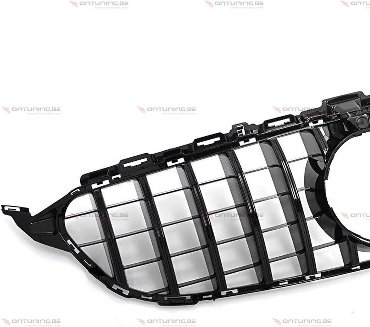 GT GRILLE W205 | T205 | S205 | MB CLASSE | 2014-2018 | camera | full black | - OEM Tuning