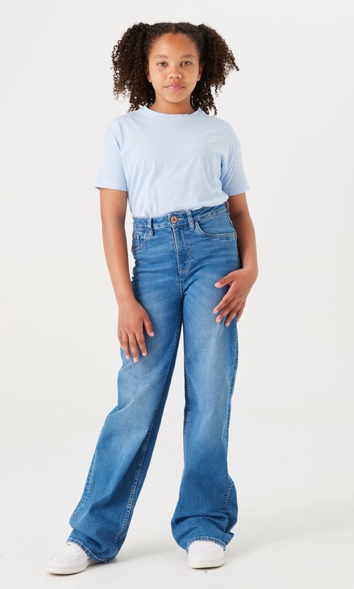 GARCIA Jeans Jean large pour Filles Blauw - Taille 164