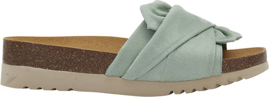 SCHOLL PRINCY Microfibre-W Dames Muiltjes - Aquamarine - Maat 40