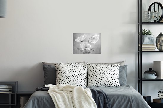 Stickers muraux - Feuille autocollante - Fleurs - Nature morte - Aquarelle - 40x30 cm - Feuille adhésive - Stickers muraux chambre enfant - Papier peint autocollant - Papier peint autocollant - Feuille autocollante