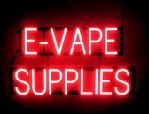 E-VAPE SUPPLIES - Lichtreclame Neon LED bord verlicht | SpellBrite | 70 x 38 cm | 6 Dimstanden - 8 Lichtanimaties | Reclamebord neon verlichting