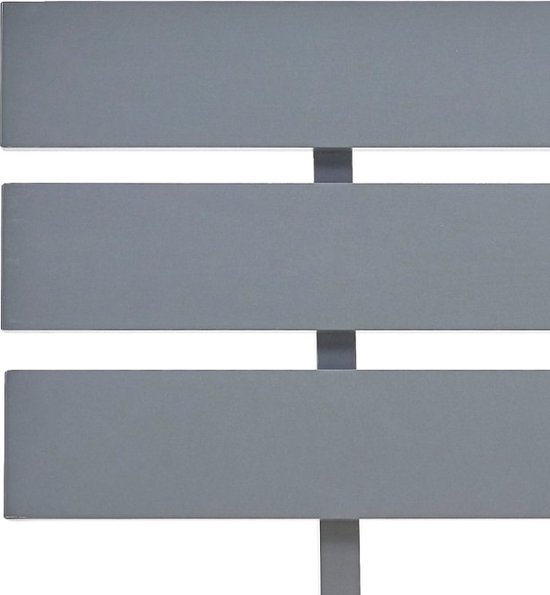 The Living Store Cadre de lit Bois de pin Massief - 213 x 145 x 66 cm - Convient pour matelas 140 x 200 cm