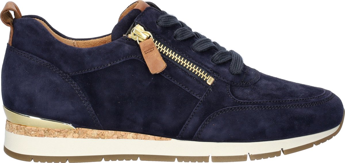 Gabor Best Fitting dames sneaker - Donkerblauw