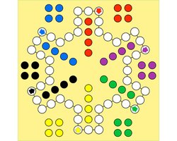 Meubelsticker Ludo spel