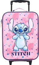 Stitch Made to Roll - Valise trolley rose - Lilo & Stitch - Valise de voyage
