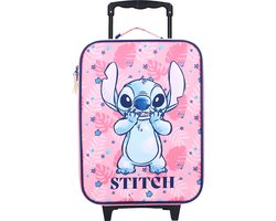 Lilo & Stitch Made To Roll Trolley Koffer - Roze