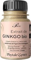 Phytalessence Puur Ginkgo Bio 60 Capsules