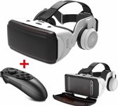 VR Bril met Controllers - Virtual Reality Bril met Headset - Smartphone - Android & IOS