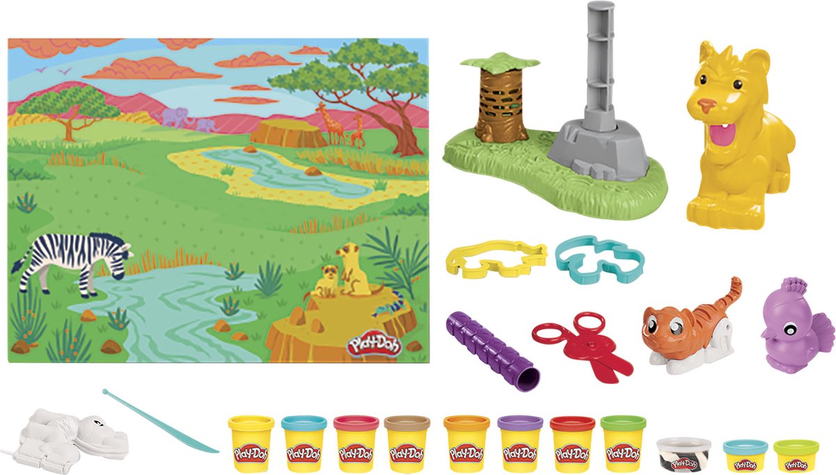 Play-Doh Lion Speelset — cadeau in Spellen & Speelgoed - foto 3