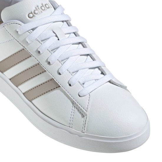 adidas Sportswear Grand Court Cloudfoam Lifestyle Court Comfort Schoenen - Unisex - Wit- 38