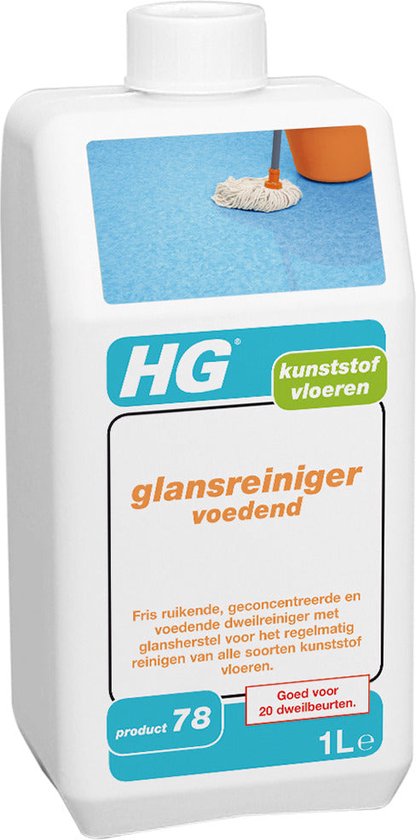 HG kunststofreiniger glans (product 78) 1L - HG