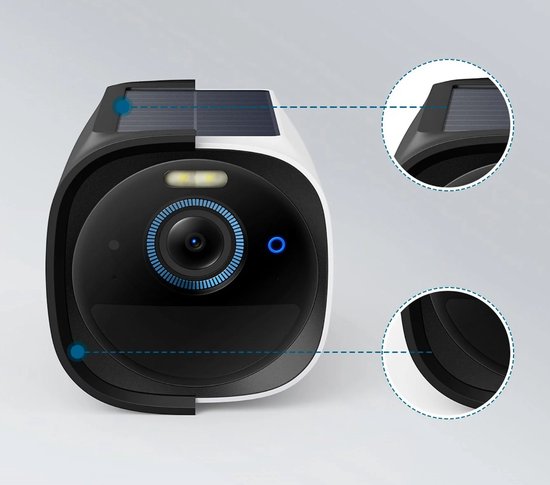 Eufy Cam 3 4K Draadloze Beveiligingsset - Inclusief Homebase 3 en 2 Solar Camera's incl. BLACK skin - Bundelvoordeel van Eufy — afbeelding 5