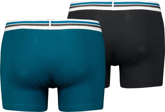 Levi's Herren Boxershorts Mit Logo | Aus 72% Bio-Baumwolle, Superweich & Bequem | Mit Doppellagigem Eingriff