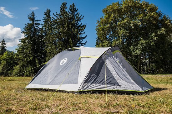 compacte 2-4 persoons koepeltent, lichtgewicht 2-4 persoons kampeer- en wandeltent, 100% waterdicht, ingenaaid grondzeil, compacte en lichtgewicht iglo-trekkingtent, snel op te zetten van Forceatt — afbeelding 5
