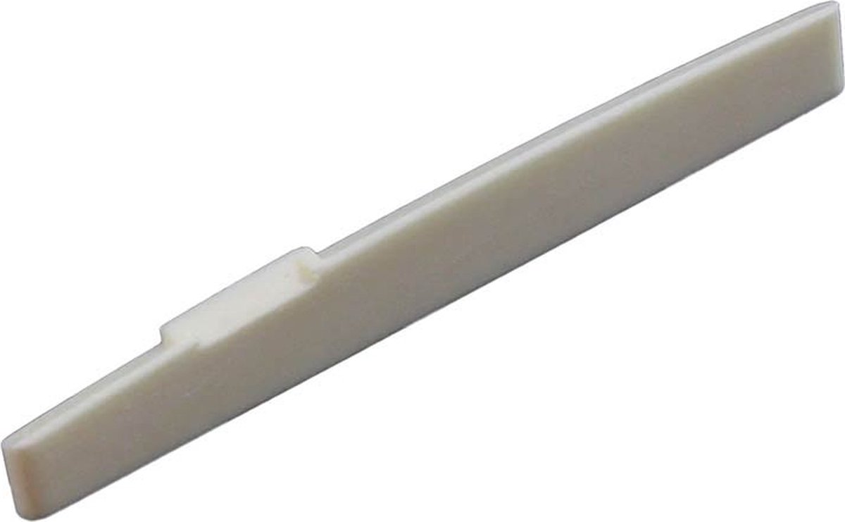 Allparts BS0269000 Gecompenseerd zadel van been voor Taylor® gitaren 71x3x9,5 mm