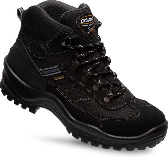 Foto: Grisport torino mid wandelschoenen unisex black maat 46