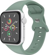 iMoshion Siliconen⁺ bandje voor de Apple Watch Series 1 / 2 / 3 / 4 / 5 / 6 / 7 / 8 / 9 / SE / Ultra (2) - 42 / 44 / 45 / 49 mm - Pine - Maat M/L