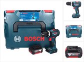Bosch GSB 18V-90 C Professional perceuse-visseuse sans fil 18 V 64 Nm sans balais + 1x batterie 5,0 Ah + L-Boxx - sans chargeur