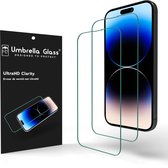 Umbrella Glass® - iPhone 14 Pro Max - Compatible avec les coques - Protecteur d'écran