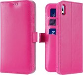 Hoesje geschikt voor Samsung Galaxy A10 - dux ducis kado wallet case - roze