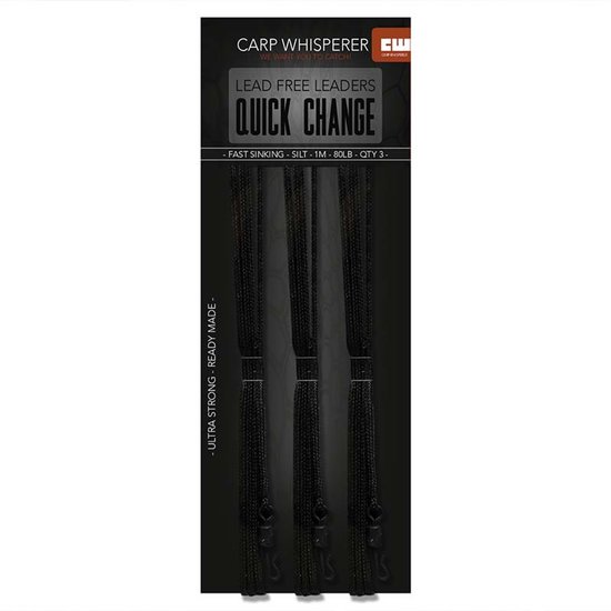 Carp Whisperer - Quick Change Leaders - 3 stuks - Weed van Carp Whisperer — afbeelding 3