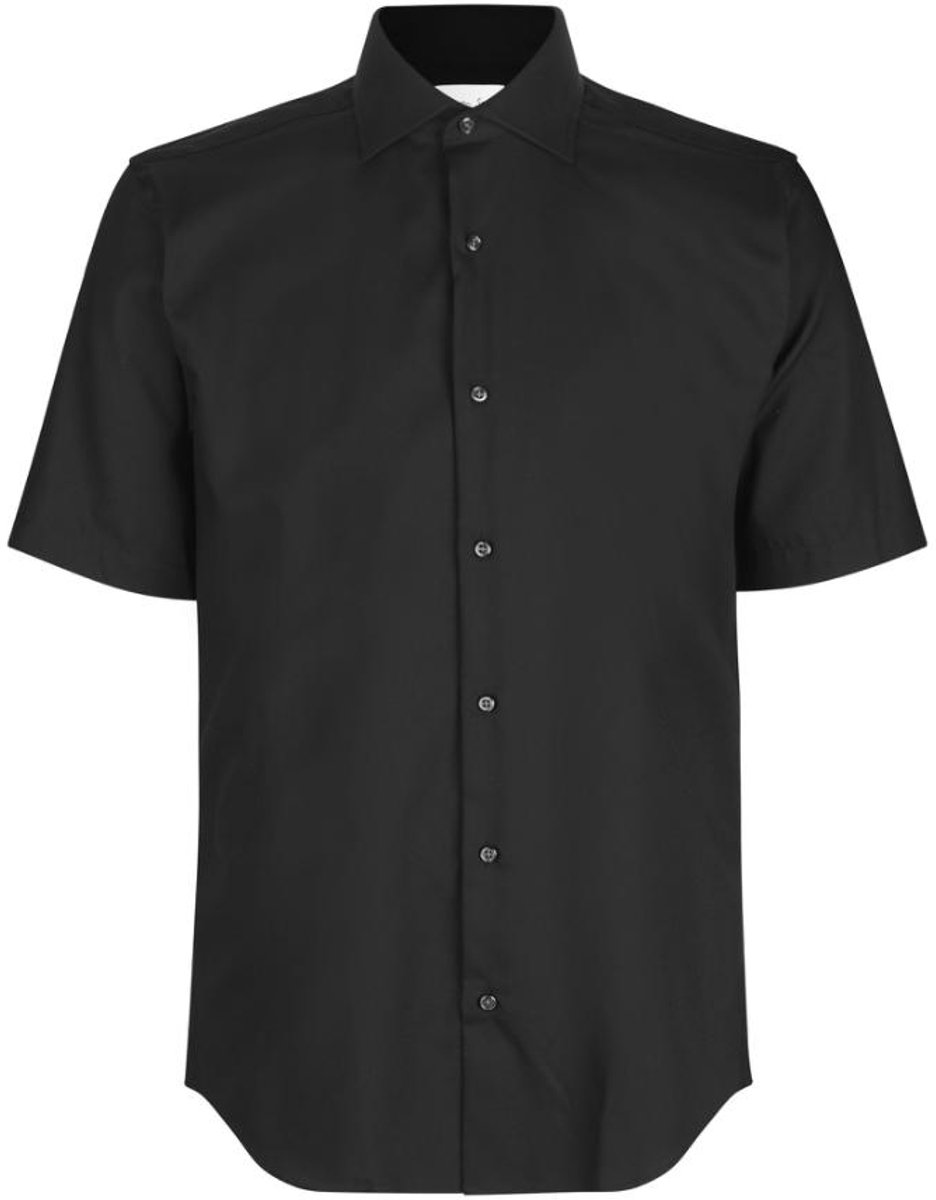 SS254 Seven Seas Fine Twill Modern S/S – Modern Fit Non‑Iron Overhemd