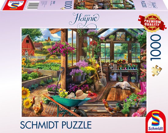 Schmidt Spiele 58873 Poppy Meadow, puzzel van 1000 stukjes Schmidt Spiele 58873 Poppy Meadow, puzzel van 1000 stukjes