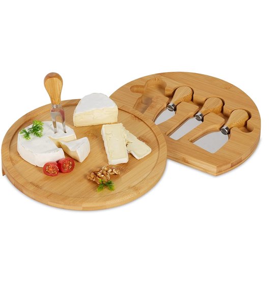 Bamboe kaasplank met kaasmesje kopen Bamboe kaasplank met kaasmesje kopen