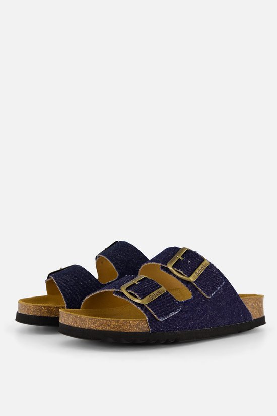 Scholl Chausson Joséphine Jeans Bleu