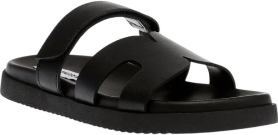 STEVE MADDEN Missile-E Cuir Noir