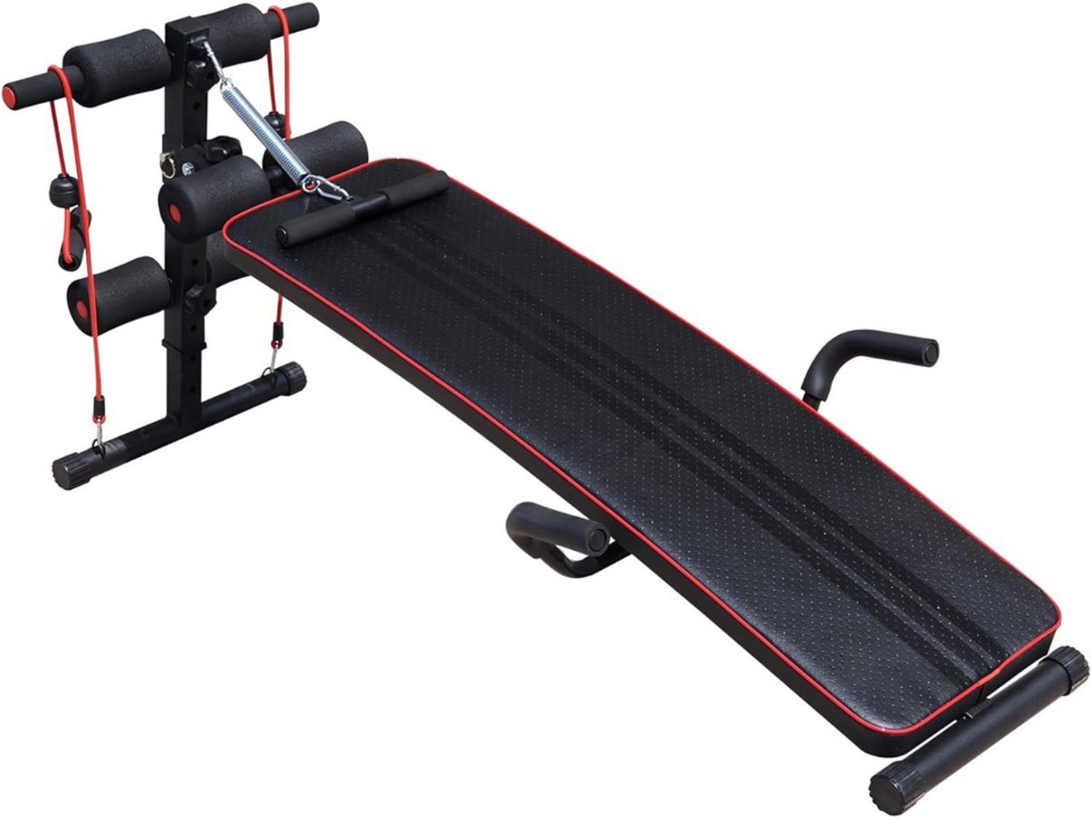 Fitnessbank - Halterbank - Fitness Bank - Bench Press - Trainingsbank - Verstelbaar - Inklapbaar - Opvouwbaar - Training Van Het Hele Lichaam