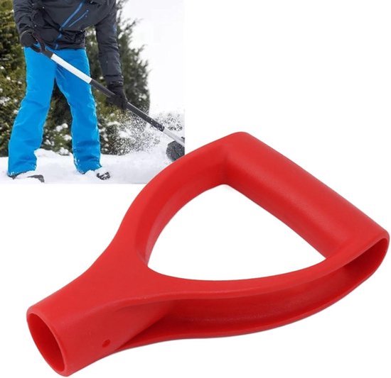 PP 18cm Grip Sneeuwschep Handvat Vervanging Vorm D Grip Sneeuwschep Top Handvat Comfortabele Tuin Graven Harken Gereedschap Accessor