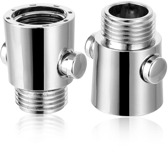 2 stuks douchekopafsluitventiel, waterstop douche, douchewaterstopper