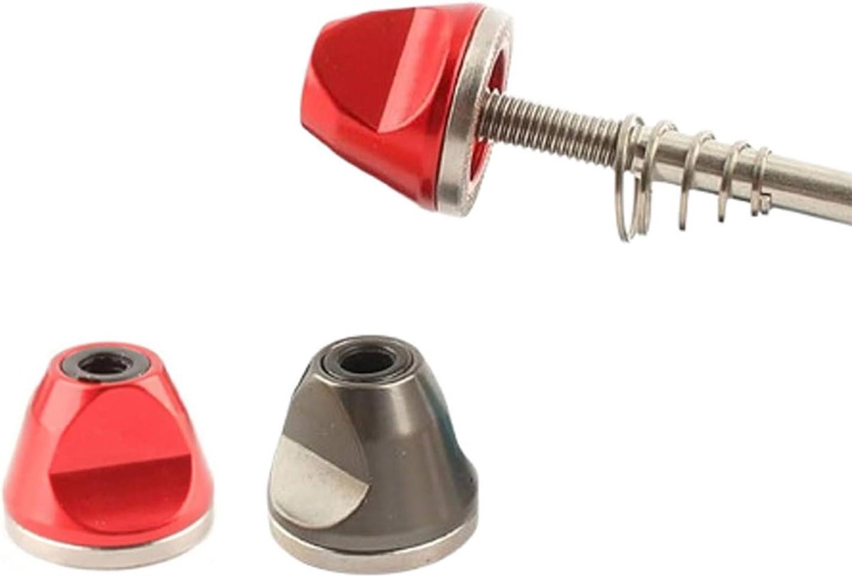 Allecto Plus - Fiets Quick Release Hendel met Quick Release Moer voor Mountainbike - Set van 2 stuks