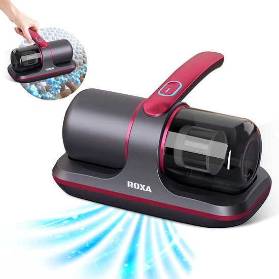 Roxa Huisstofmijt Stofzuiger UV Sterilisator Rood/Grijs - Roxa - €89,95