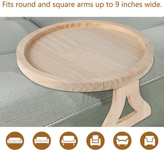 BeNK Lily Set 4 PCS Acacia Accoudoir En Bois Pas Cher Rotin Meubles de Salle à M