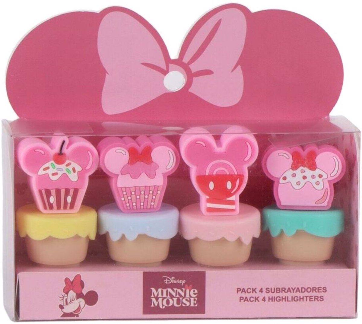 Markeerset Minnie Mouse Roze 5 Onderdelen