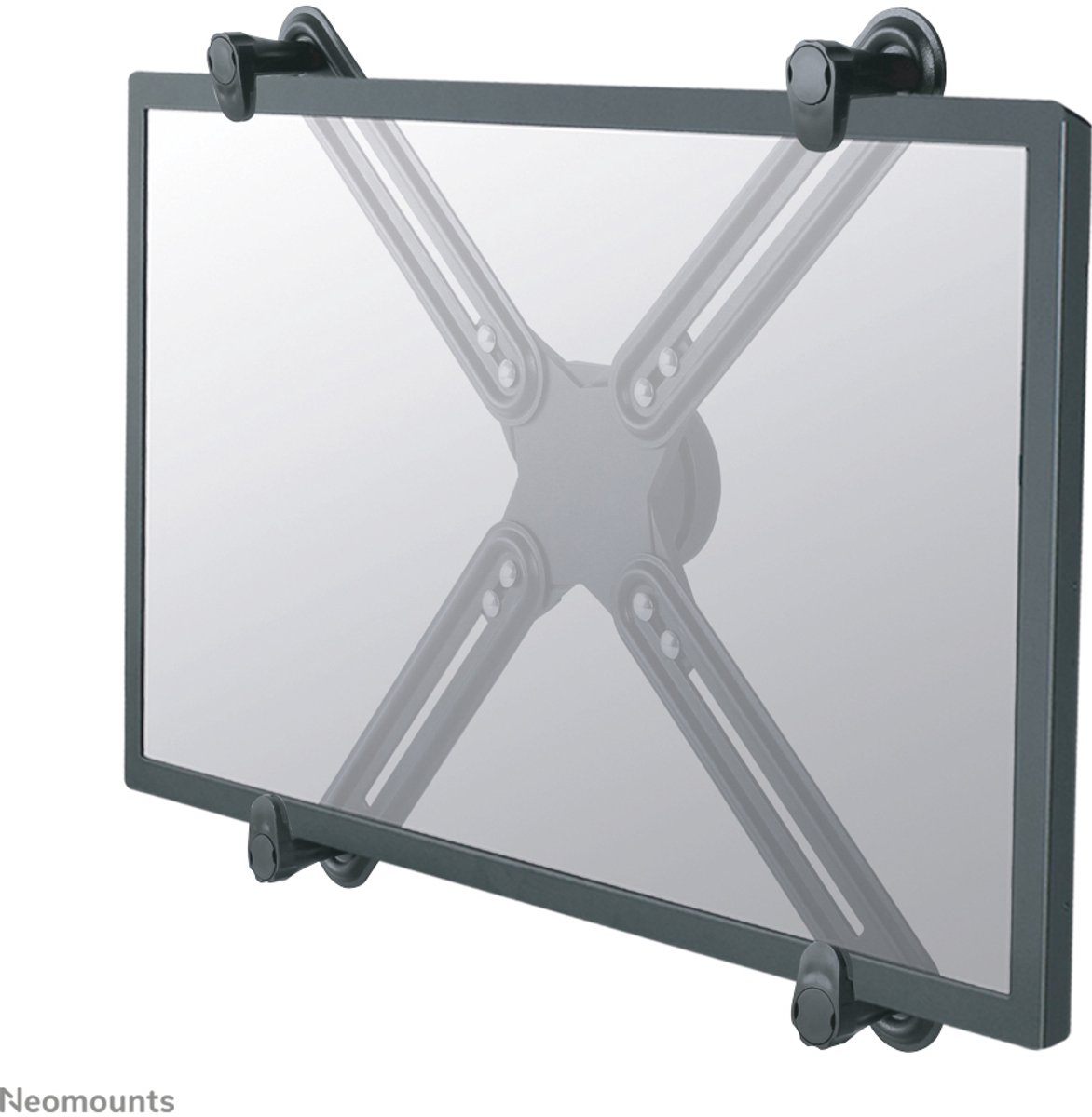 Neomounts FPMA-VESANON VESA-adapter - 10-27" - max 8 kg - VESA 75x75-100x100 - zwart