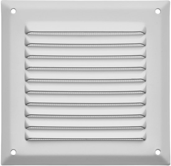 Europlast metalen ventilatierooster rond zink 100mm - MR100ZN