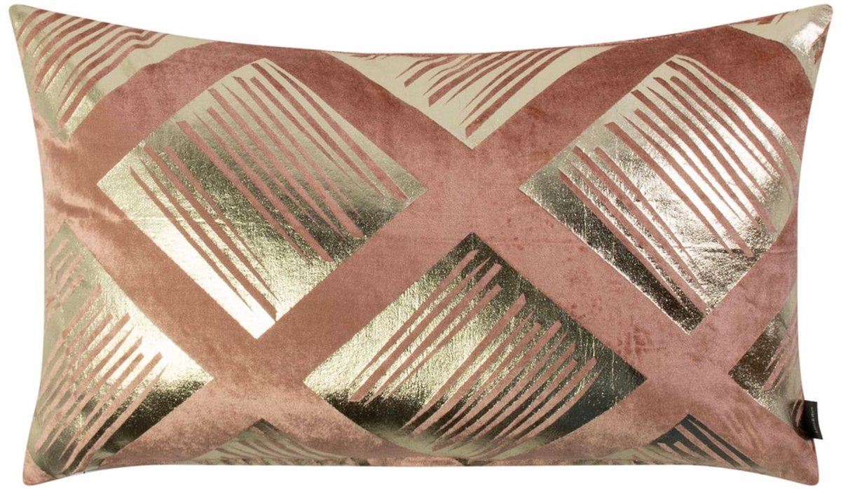 Kira Kussen perzik roze 30x50cm