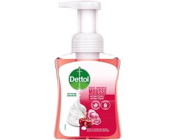 Dettol Handzeep Zachte Mousse - Antibacterieel - Roos & Kersenbloesem - 250 ml