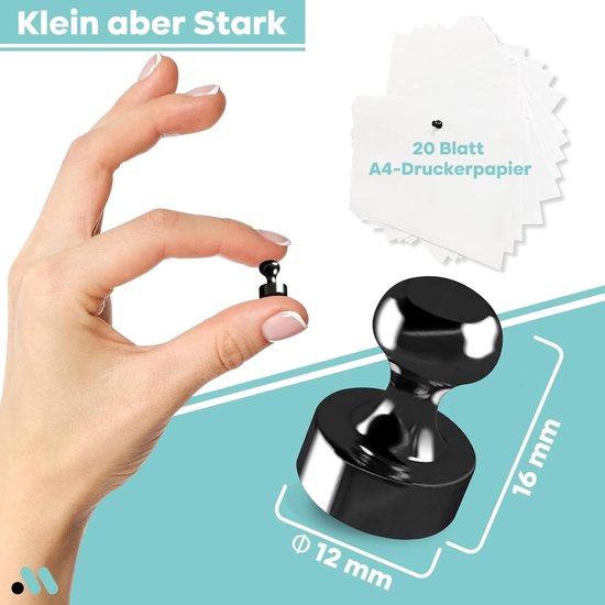 Miangsy 20 Sterke Magneten Voor Magneetborden Koelkasten Kantoren En miangsy-20-sterke-magneten-voor-magneetborden-koelkasten-kantoren-en
