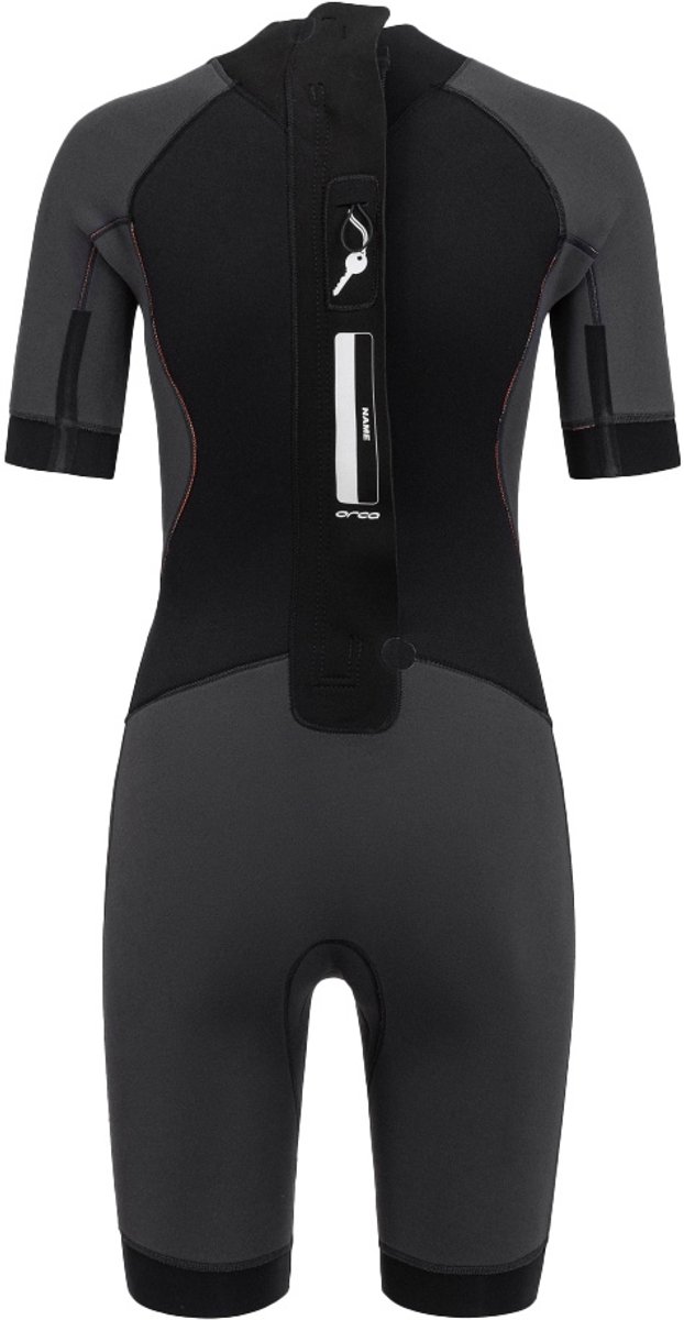 2025 Orca Dames Vitalis Rug Ritssluiting Open Water Swim Shorty Wetsui