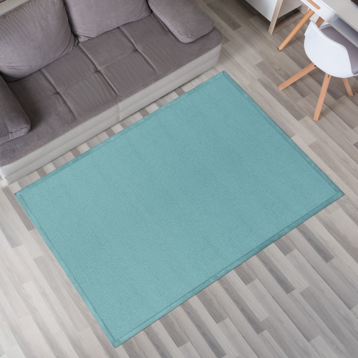 Kruipmat babykamer tapijt speelmat kinderen effen kleuren antislip pluizig